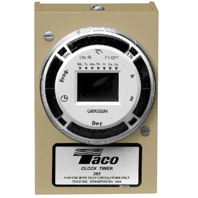 Hydronic Analog/Digital Timers