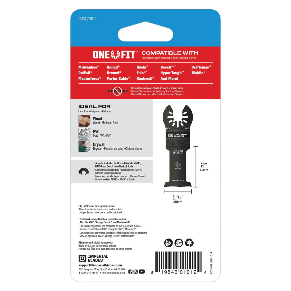 IMPERIAL BLADES™ IBOA200-1 MWKIBOA200-1