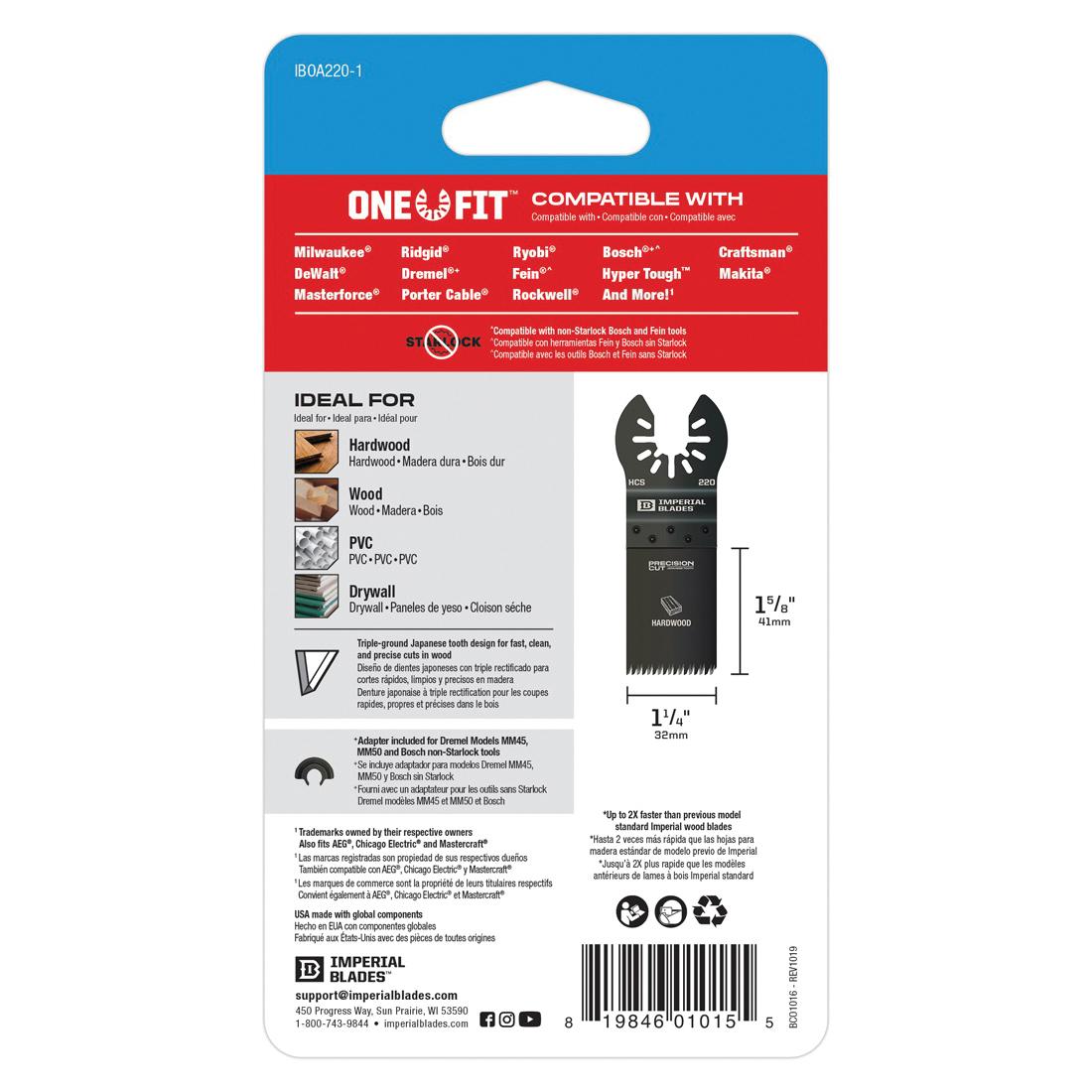 IMPERIAL BLADES™ IBOA220-1 MWKIBOA220-1
