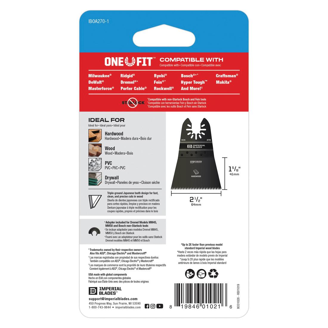 IMPERIAL BLADES™ IBOA270-1 MWKIBOA270-1
