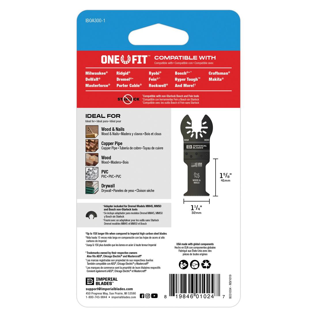 IMPERIAL BLADES™ IBOA300-1 MWKIBOA300-1