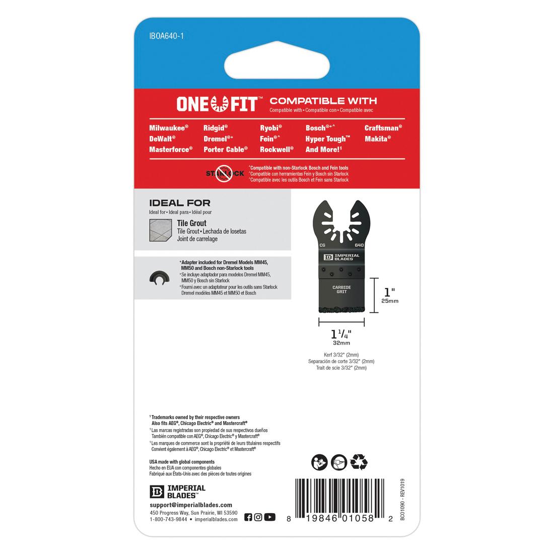 IMPERIAL BLADES™ IBOA640-1 MWKIBOA640-1