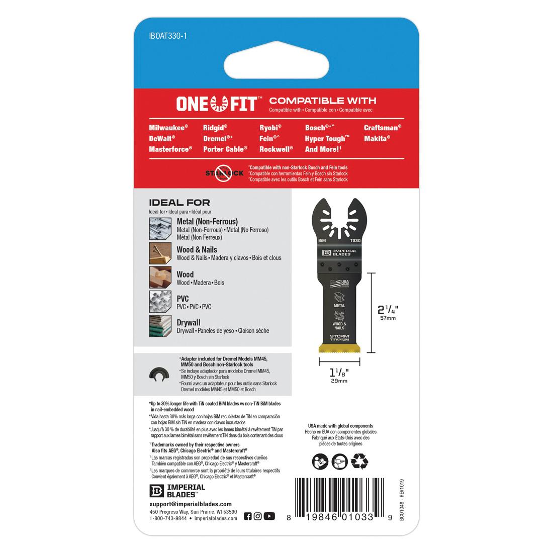 IMPERIAL BLADES™ IBOAT330-1 MWKIBOAT330-1