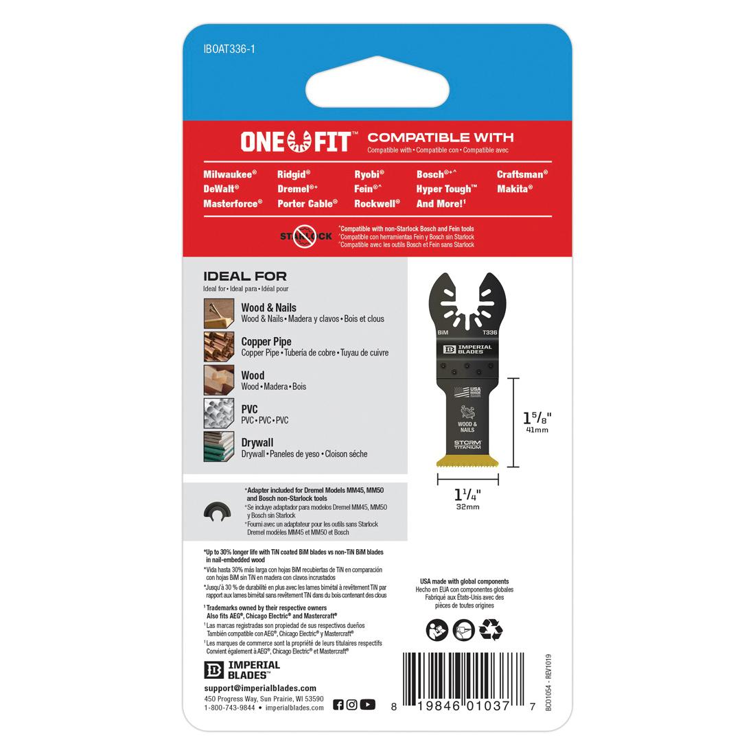 IMPERIAL BLADES™ IBOAT336-1 MWKIBOAT336-1