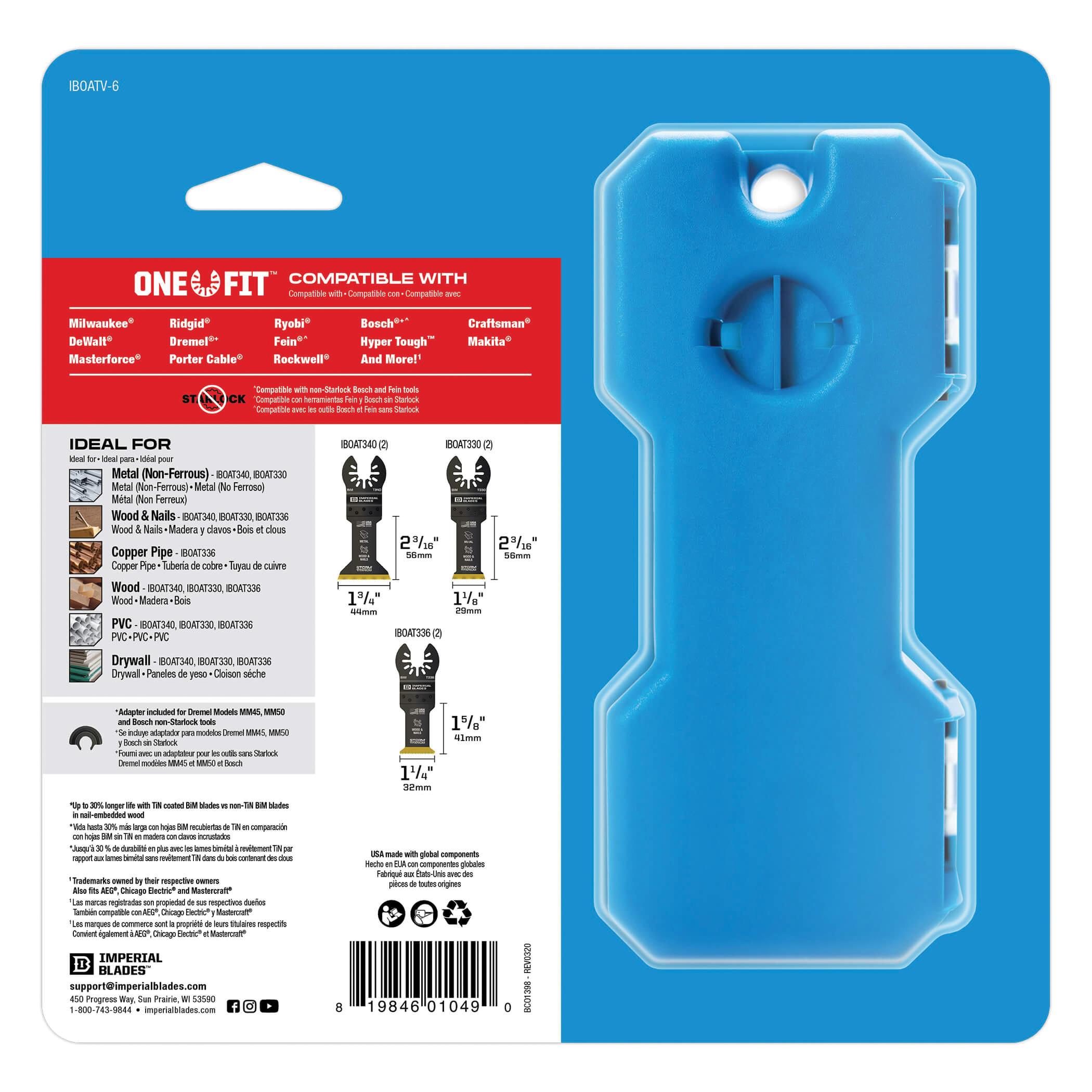 IMPERIAL BLADES™ IBOATV-6 MWKIBOATV-6