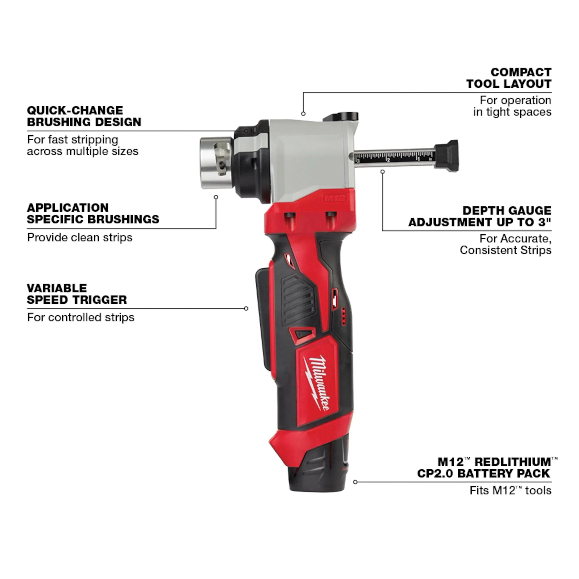 Milwaukee&reg; 2435CU-21S MWK2435CU-21S