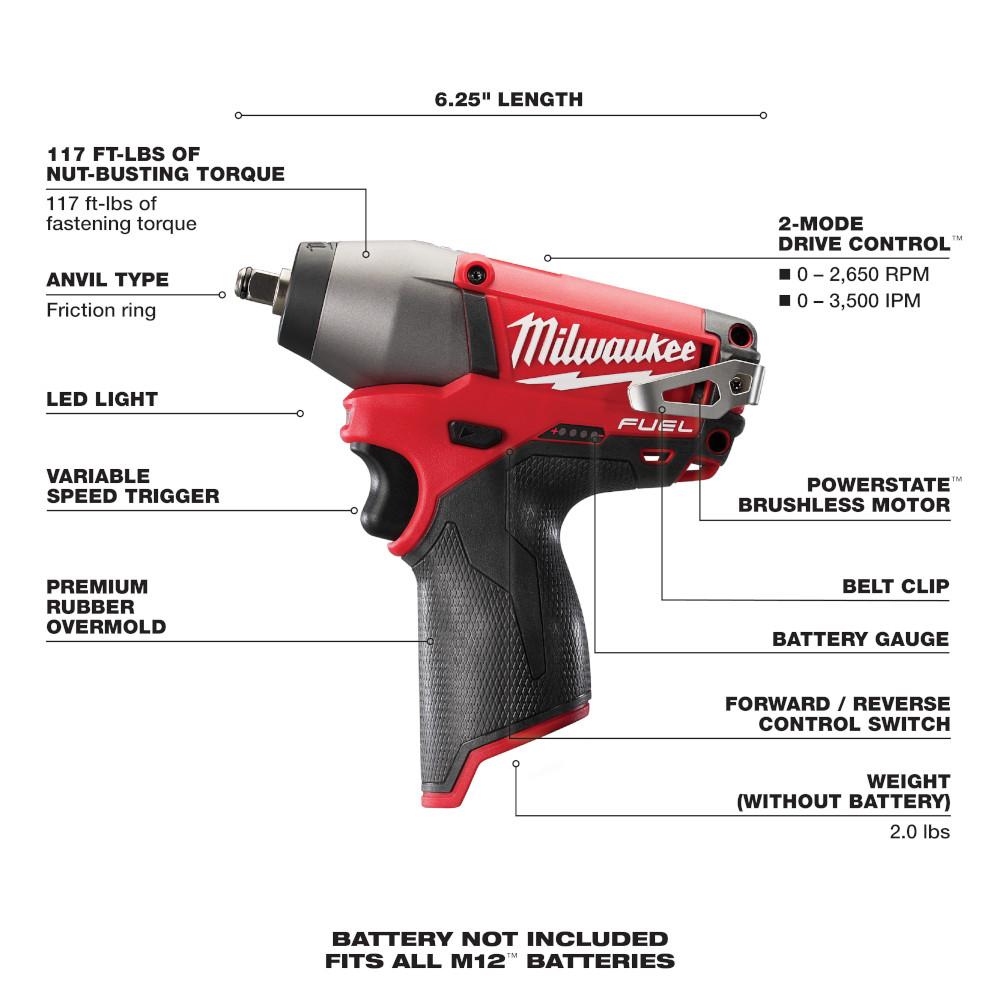 Milwaukee&reg; 2454-20 MWK2454-20
