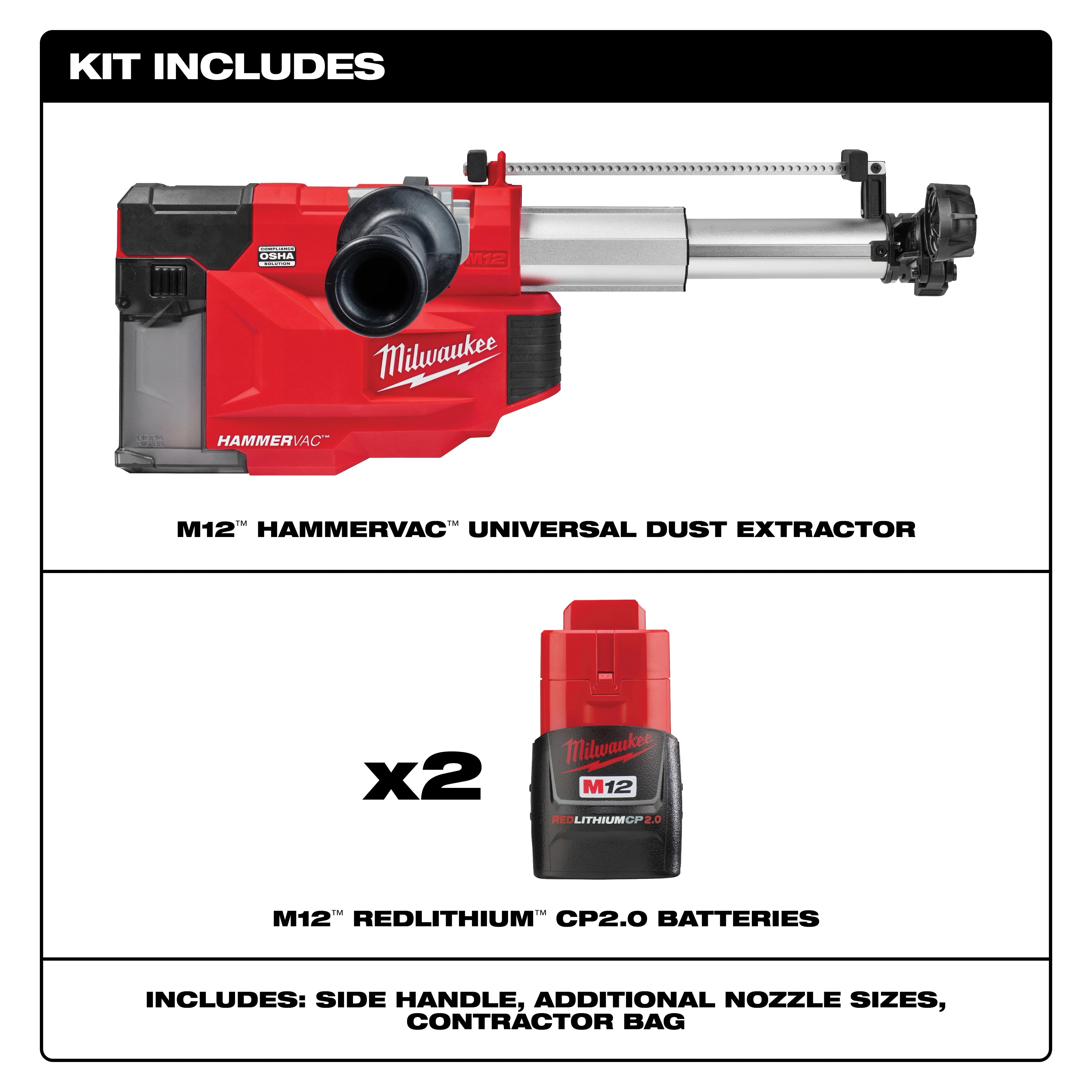 Milwaukee&reg; 2509-22 MWK2509-22