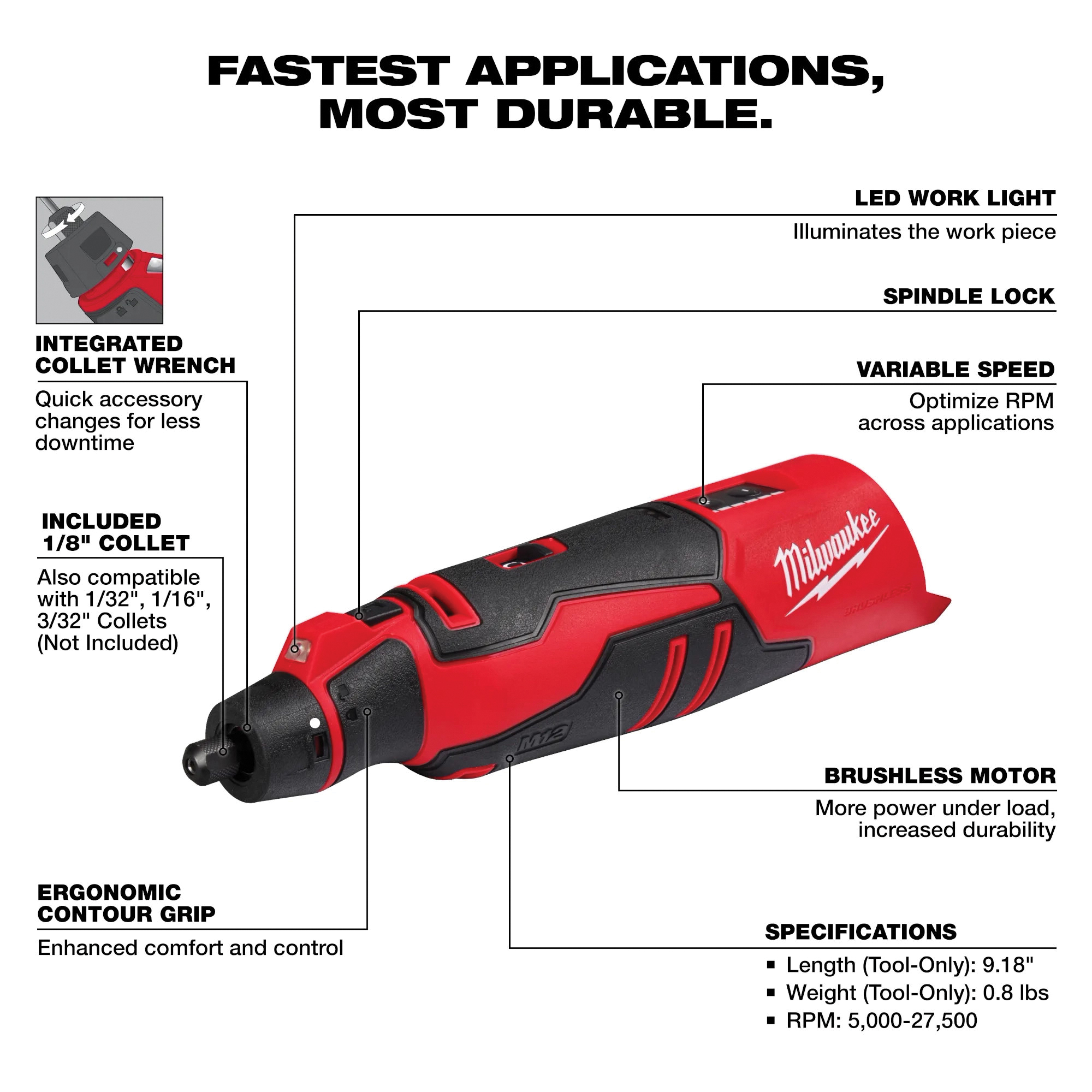 Milwaukee&reg; 2525-20 MWK2525-20