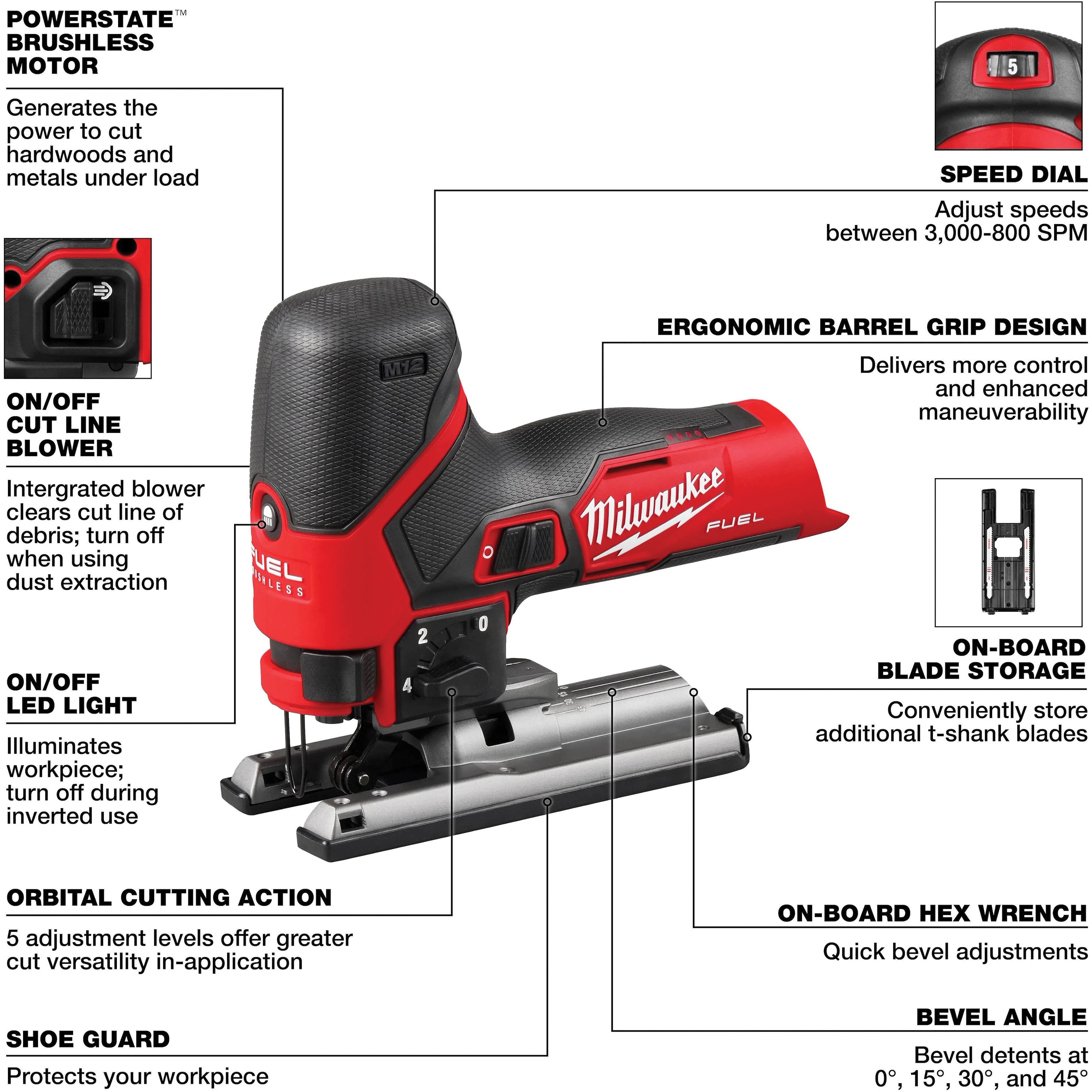 Milwaukee&reg; 2545-20 MWK2545-20