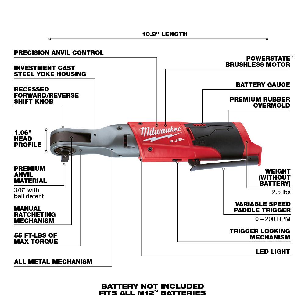 Milwaukee&reg; 2557-20 MWK2557-20