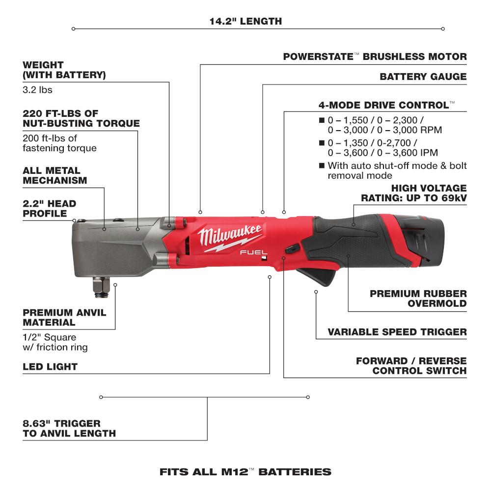 Milwaukee&reg; 2565-22 MWK2565-22