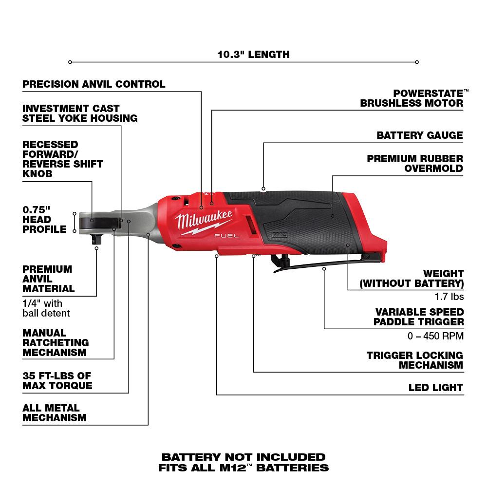 Milwaukee&reg; 2566-20 MWK2566-20