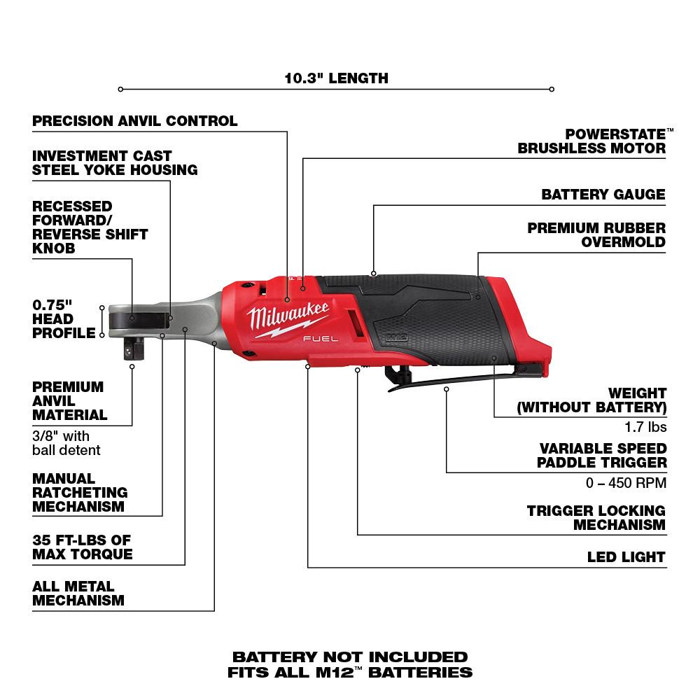 Milwaukee&reg; 2567-20 MWK2567-20