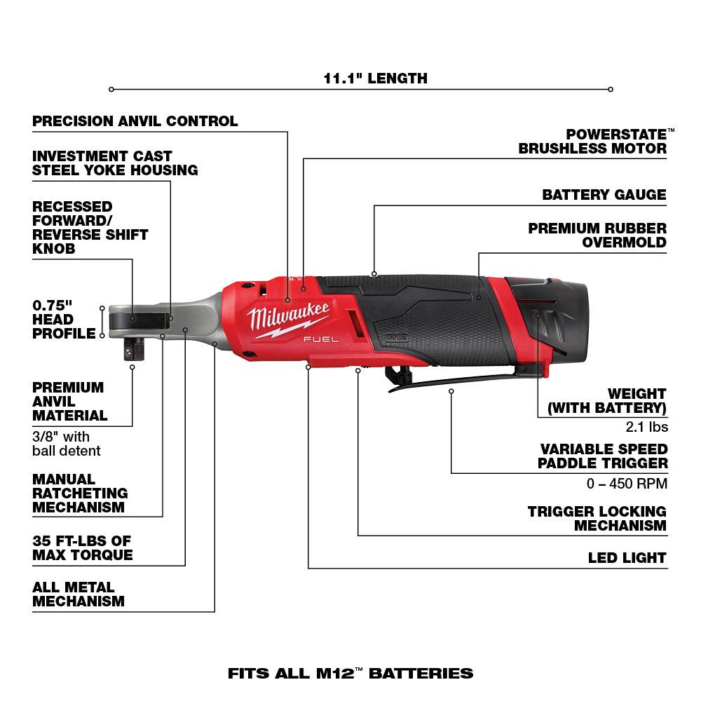 Milwaukee&reg; 2567-22 MWK2567-22