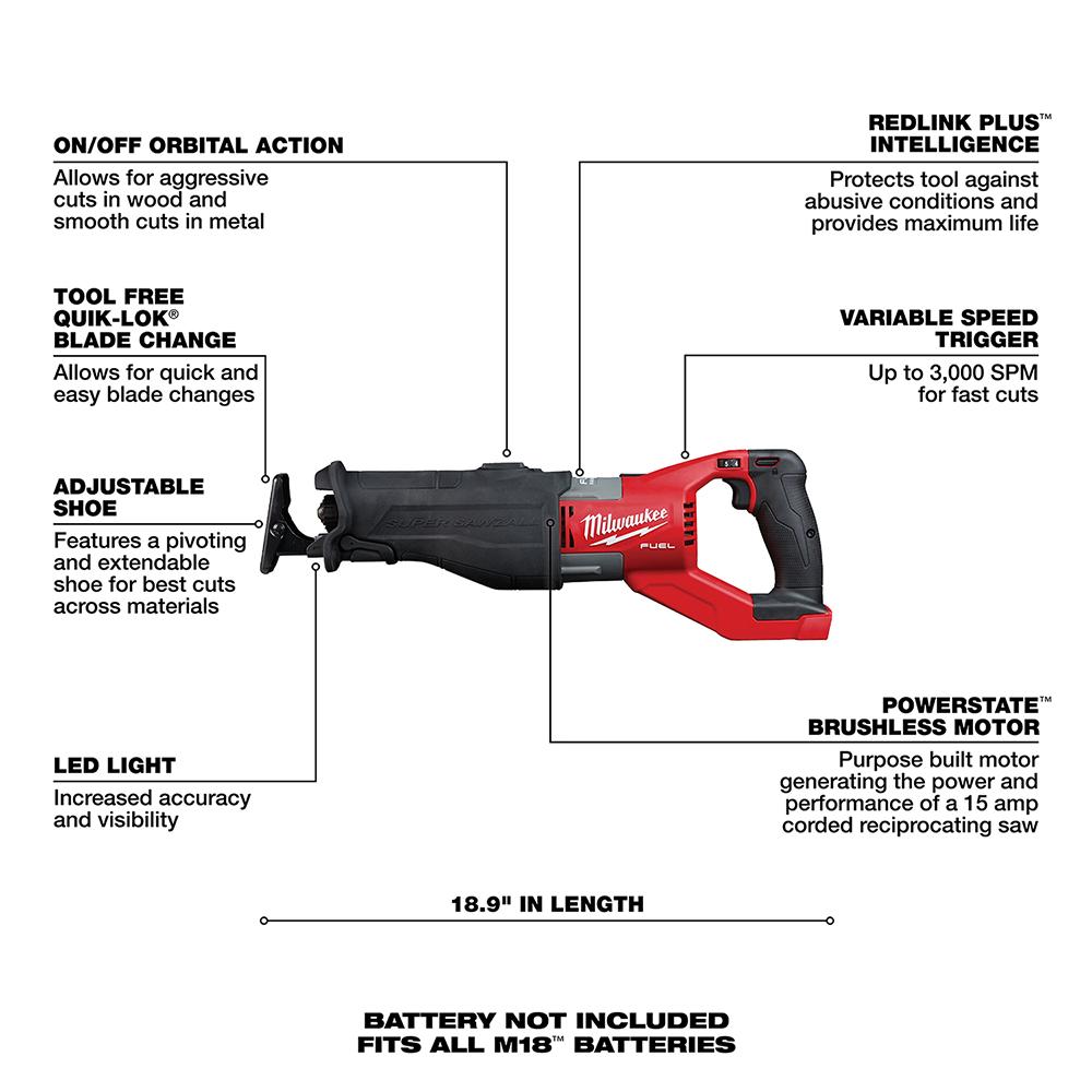 Milwaukee&reg; 2722-20 MWK2722-20