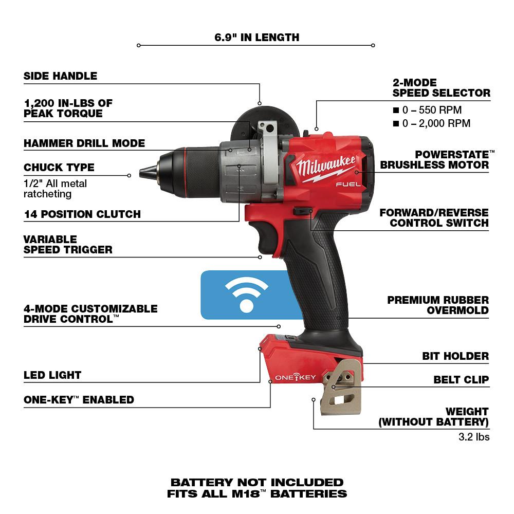 Milwaukee® 2806-20 MWK2806-20