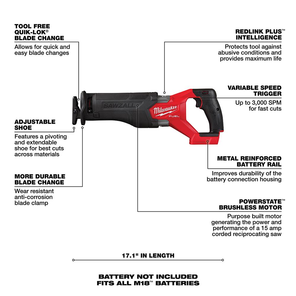 Milwaukee&reg; 2821-20 MWK2821-20