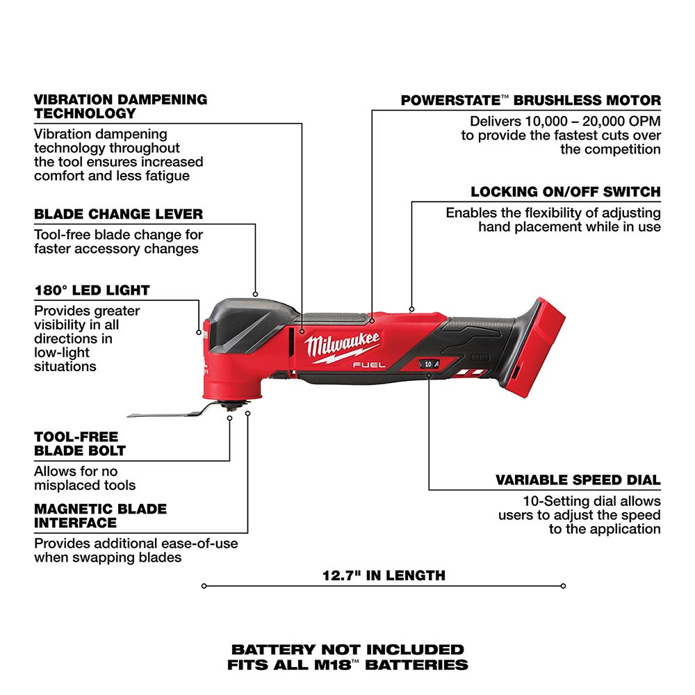 Milwaukee&reg; 2836-20 MWK2836-20