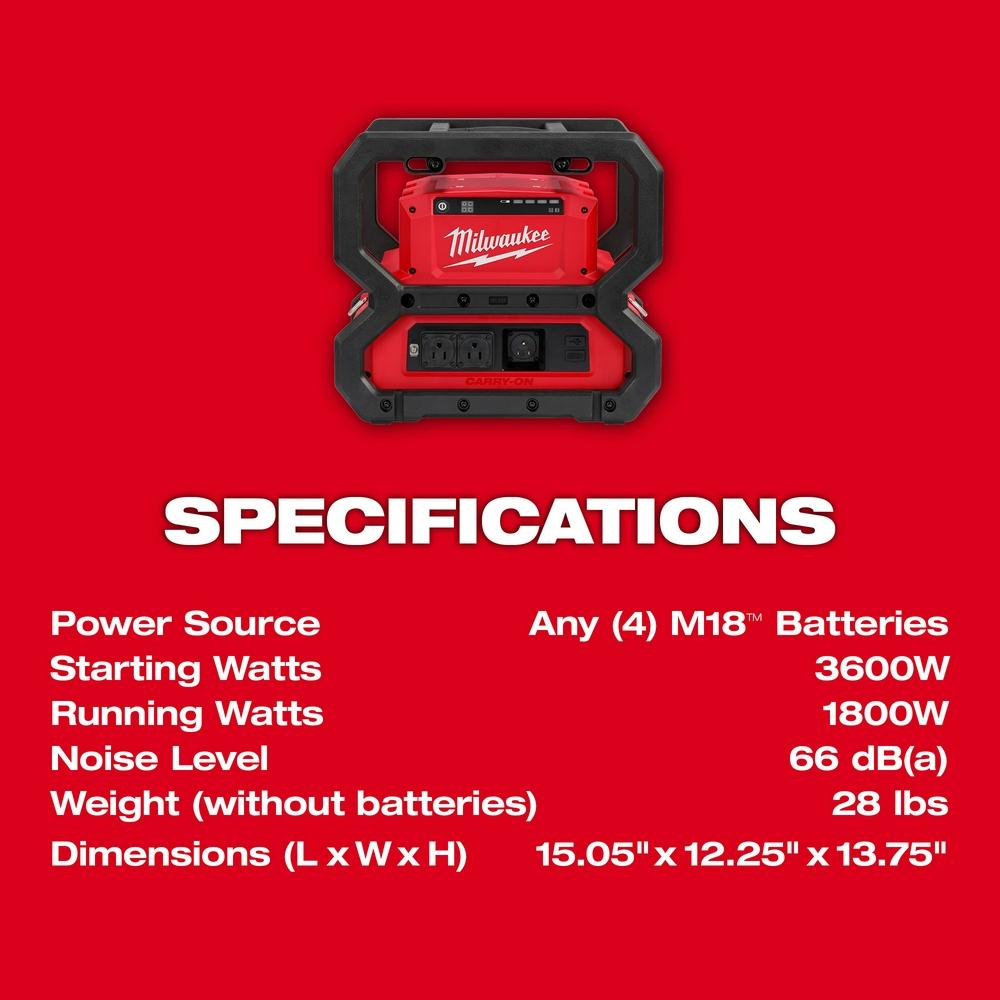 Milwaukee&reg; 2845-20 MWK2845-20