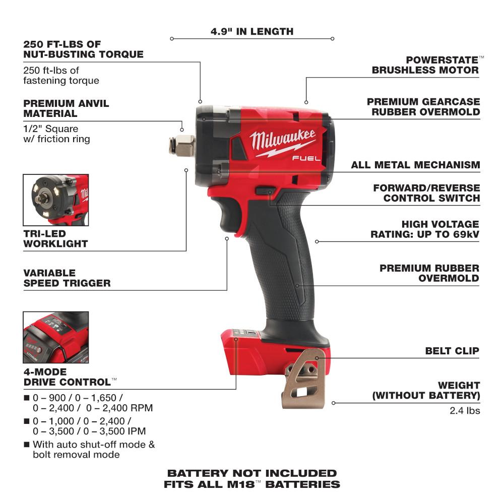 Milwaukee&reg; 2855-20 MWK2855-20