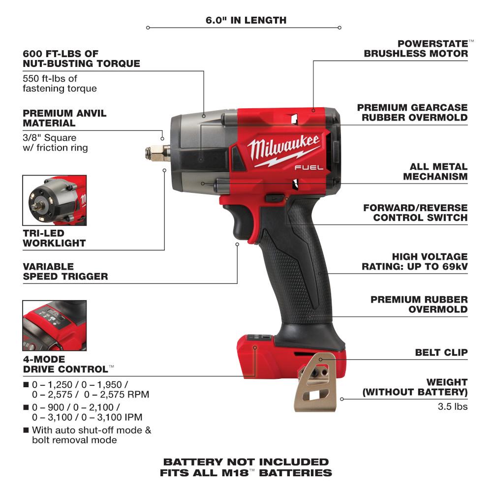 Milwaukee&reg; 2960-20 MWK2960-20