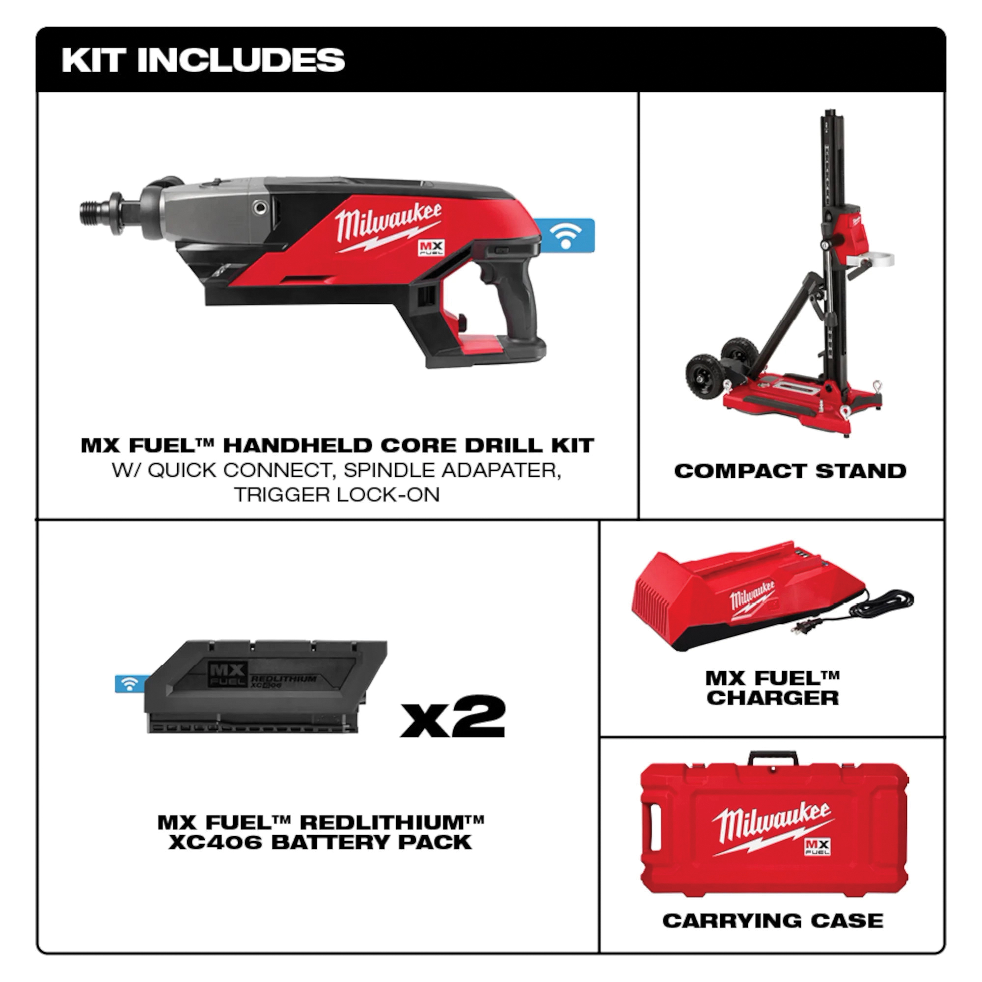 Milwaukee&reg; MXF301-2CXS MWKMXF301-2CXS