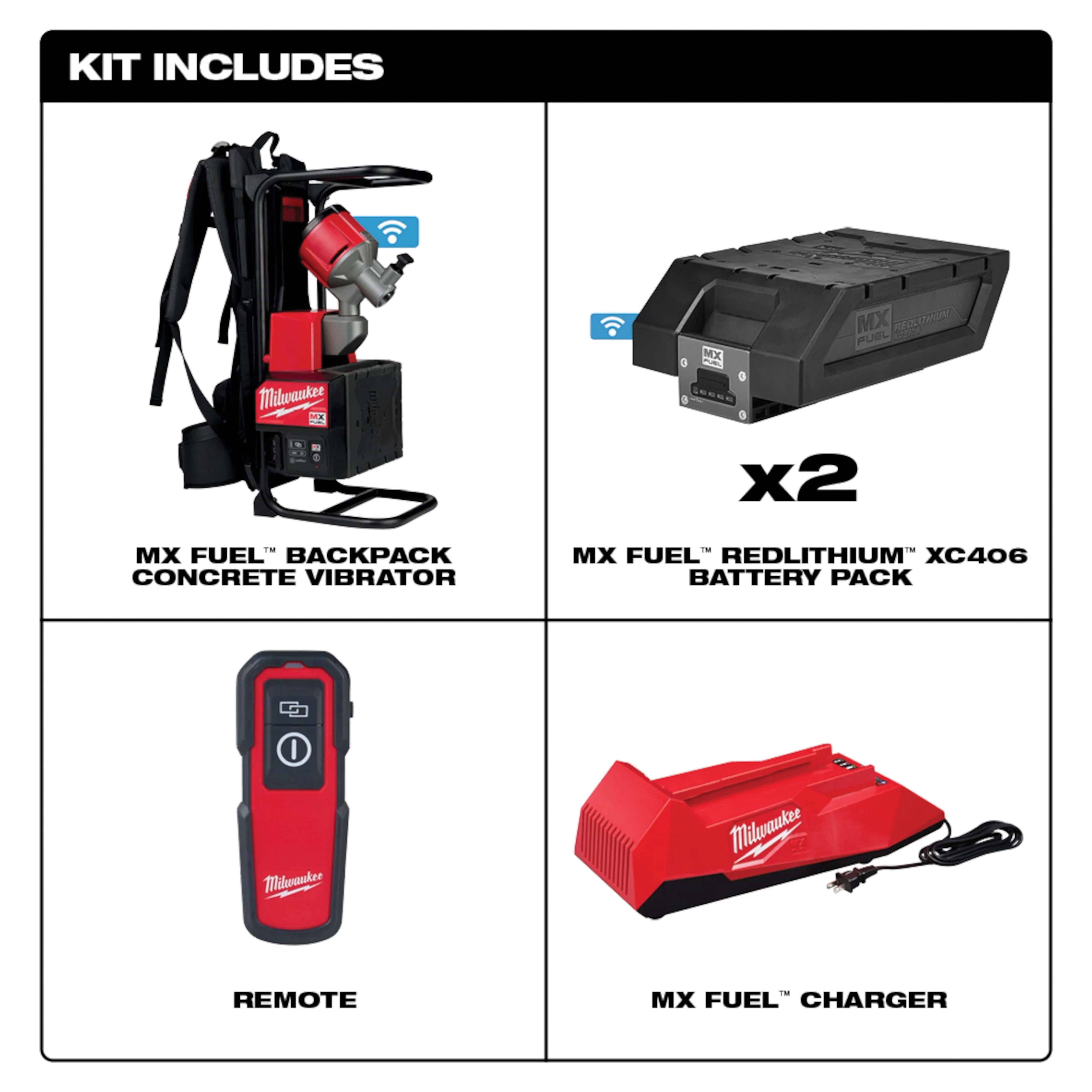 Milwaukee&reg; MXF371-2XC MWKMXF371-2XC