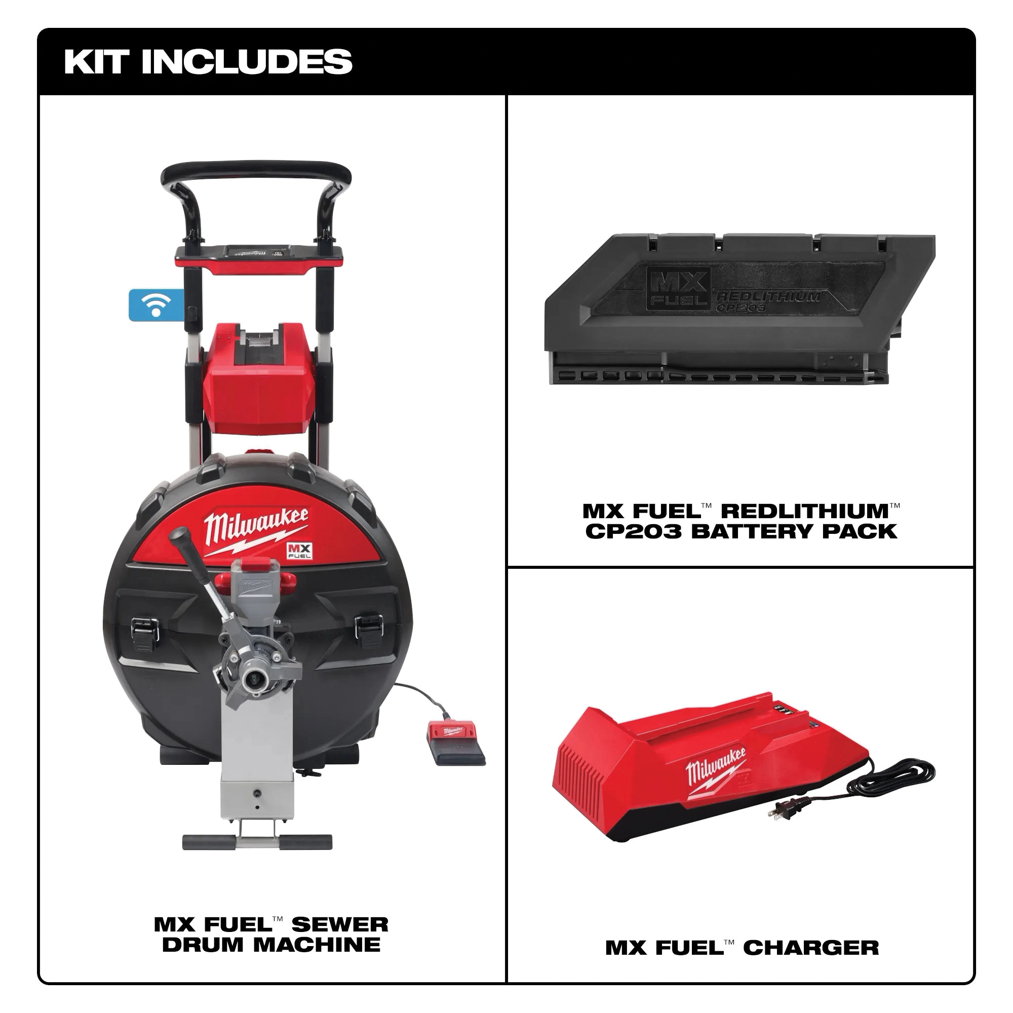 Milwaukee&reg; MXF500-1CP MWKMXF500-1CP